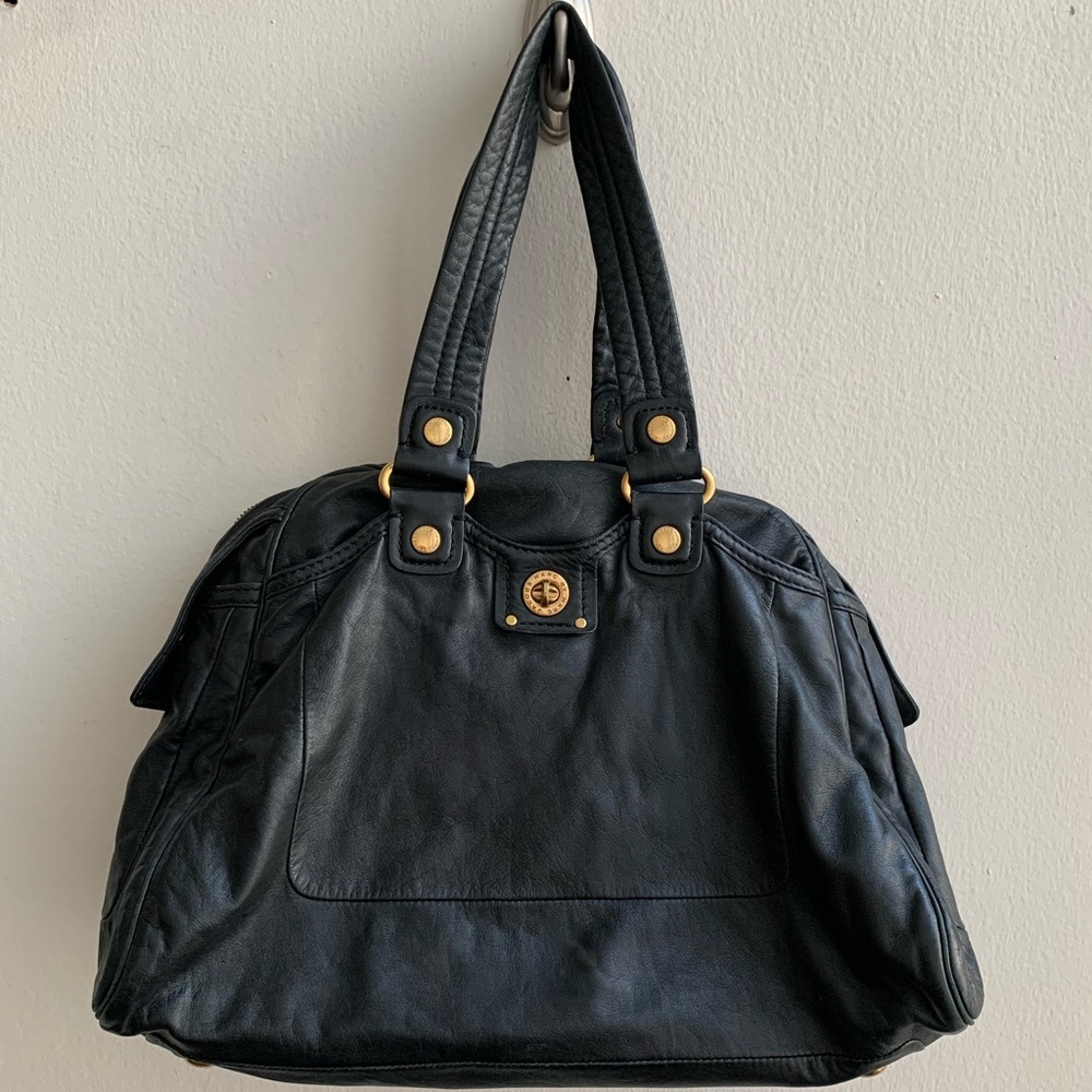 Marc by Marc Jacobs Black Leather Satchel